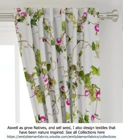 Ipomoea Quamoclit – Cypress Fern Vine, ‘pinkalishous’ Seeds 20 Ipomoea Quamoclit – Cypress Fern Vine, ‘pinkalishous’ Seeds -Garden Fresh Shop Ipomoea Textiles The Ipomoea story Pink curtains